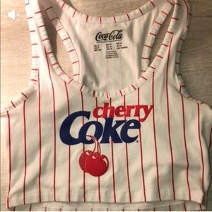 Cherry Coke Crop Top from Forever21